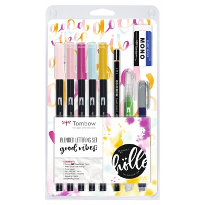 Tombow Sada Blended pro kaligrafy - Good Vibes KALIA paper, s.r.o.