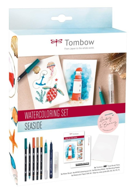Tombow Akvarelová sada Seaside KALIA paper, s.r.o.
