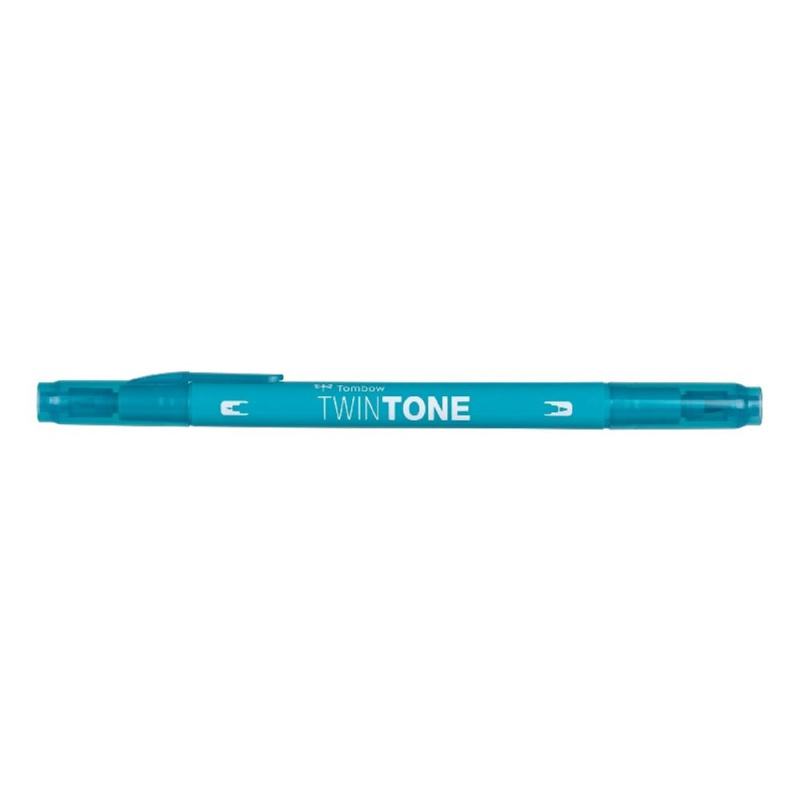 Tombow Oboustranný fix Tombow TwinTone - VYBERTE ODSTÍN - Oboustranný fix Tombow TwinTone - smaragdový zelený