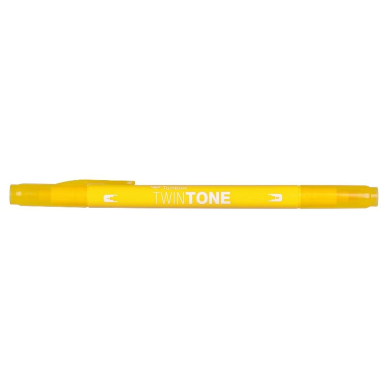 Tombow Oboustranný fix Tombow TwinTone - VYBERTE ODSTÍN - Oboustranný fix Tombow TwinTone - žlutý