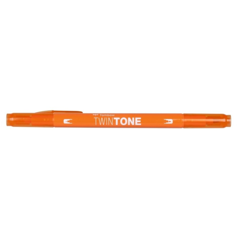 Tombow Oboustranný fix Tombow TwinTone - VYBERTE ODSTÍN - Oboustranný fix Tombow TwinTone - oranžový