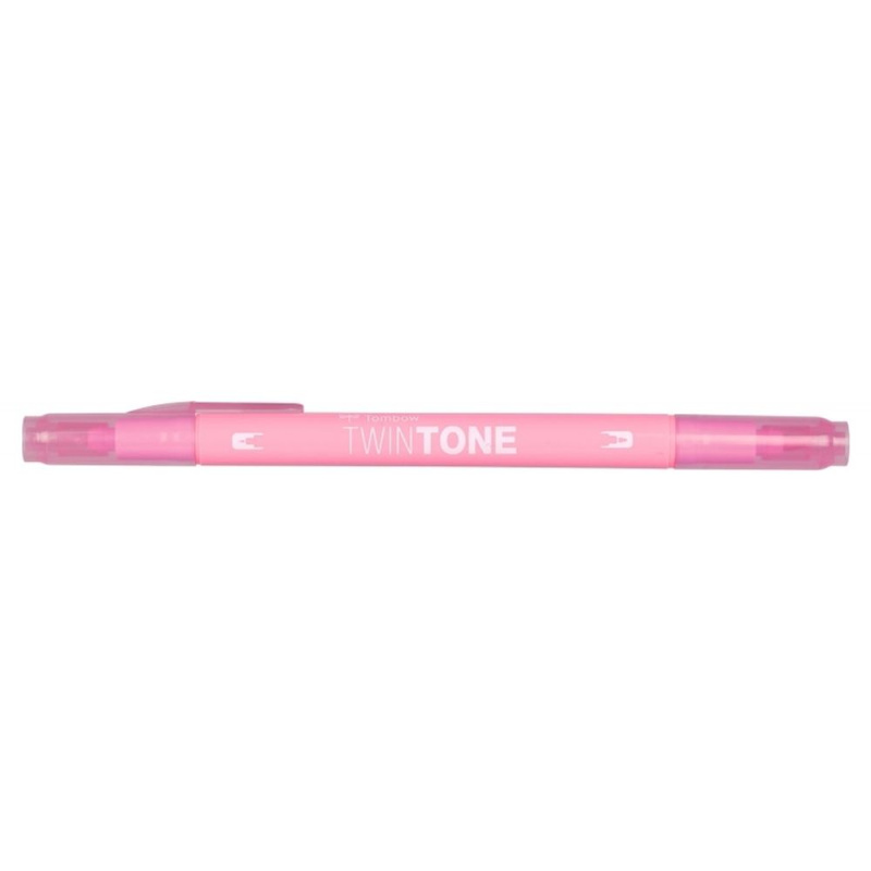 Tombow Oboustranný fix Tombow TwinTone - VYBERTE ODSTÍN - Oboustranný fix Tombow TwinTone - světlý růžový
