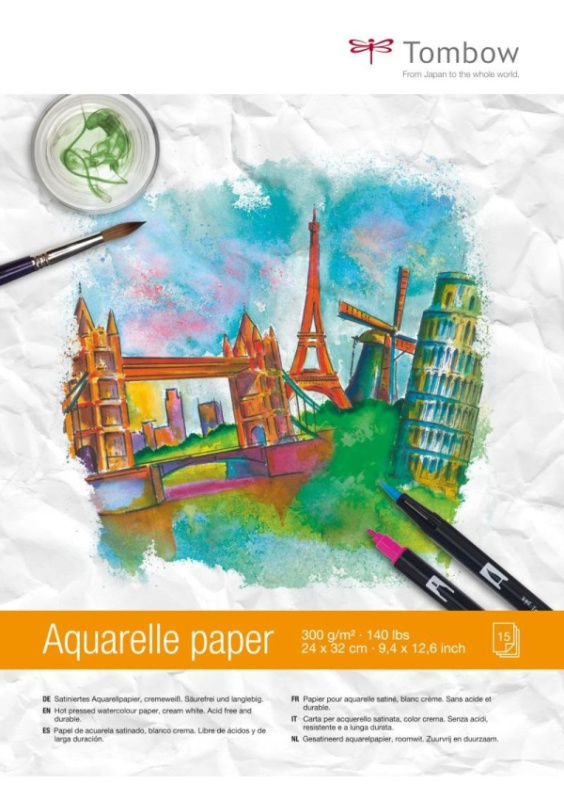 Tombow Akvarelový blok A4 KALIA paper, s.r.o.