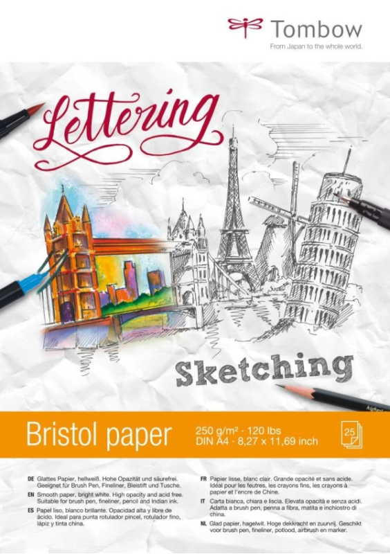 Tombow Kreslící blok Bristol A4 KALIA paper, s.r.o.