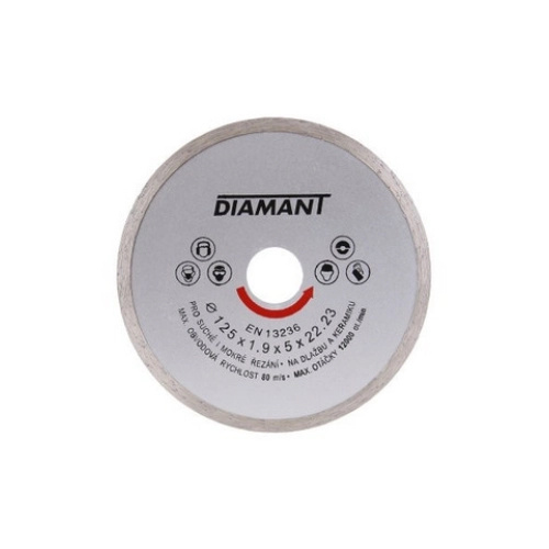 FESTA Kotouč diamantový DIAMANT 125x1.9x22.2mm plný