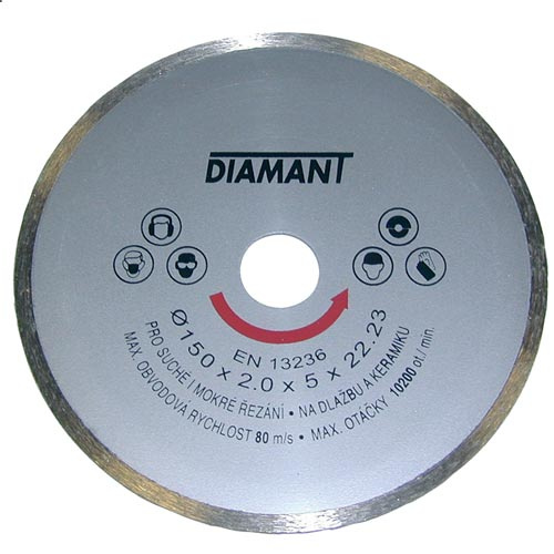 FESTA Kotouč diamantový DIAMANT 180x2.3x22.2mm plný