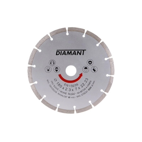 Diamantový kotouč segmentový 180/22,2mm 556867
