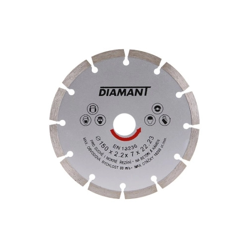 Diamantový kotouč segmentový 150/22,2mm 556865