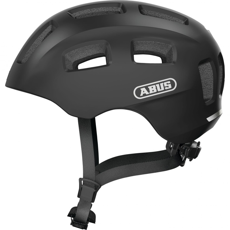 Dětská cyklo přilba Abus Youn-I 2.0 Velvet Black S (48-54)