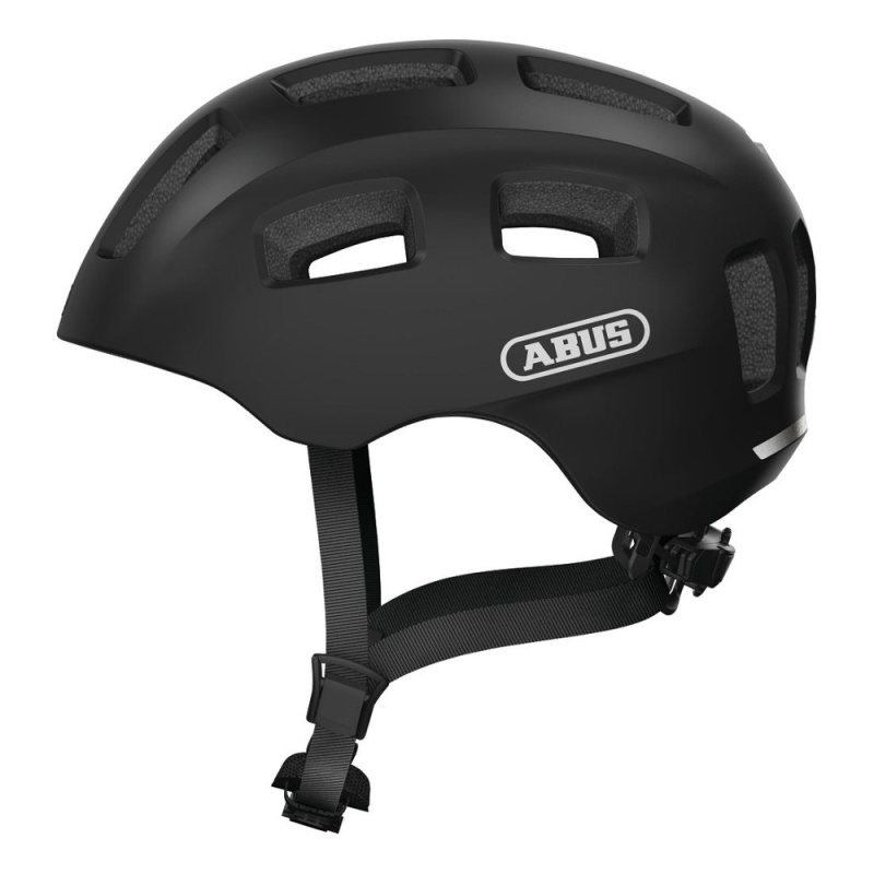 Dětská cyklo přilba Abus Youn-I 2.0 Velvet Black M (52-57)