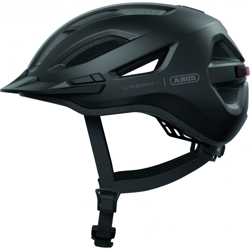 ABUS Urban-I 4.0, cyklistická helma, černá