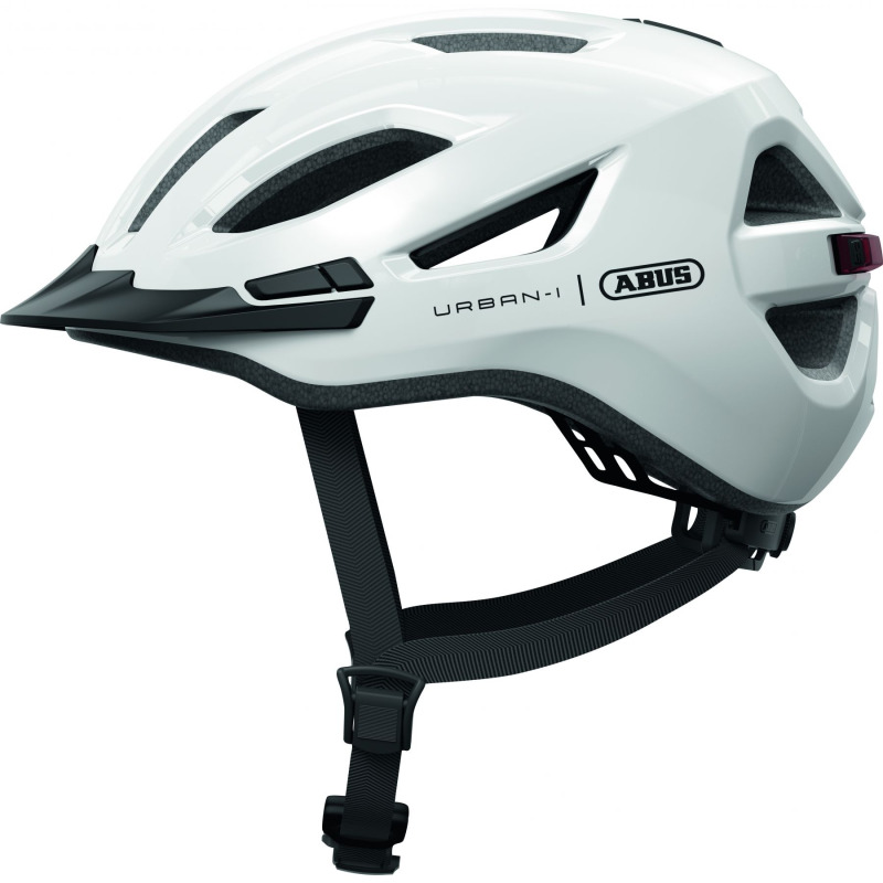 ABUS Urban-I 4.0, cyklistická helma, bílá