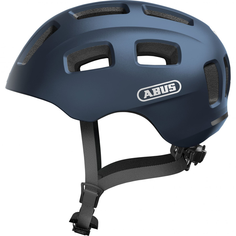 Abus Youn-I 2.0, cyklistická helma, junior, tmavě modrá