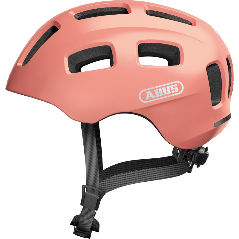 Abus Youn-I 2.0, cyklistická helma, junior, růžová