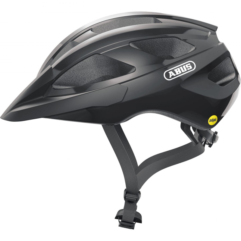 Abus Macator MIPS, cyklistická helma, černá
