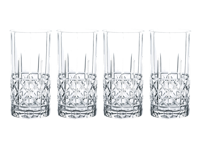 Spiegelau Sklenice Roma, 4dílná sada (sklenice na long drink)