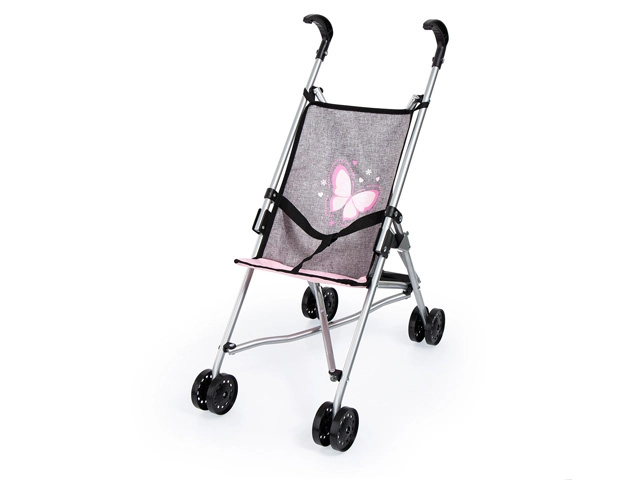 Bayer kočárek pro panenky Buggy šedý