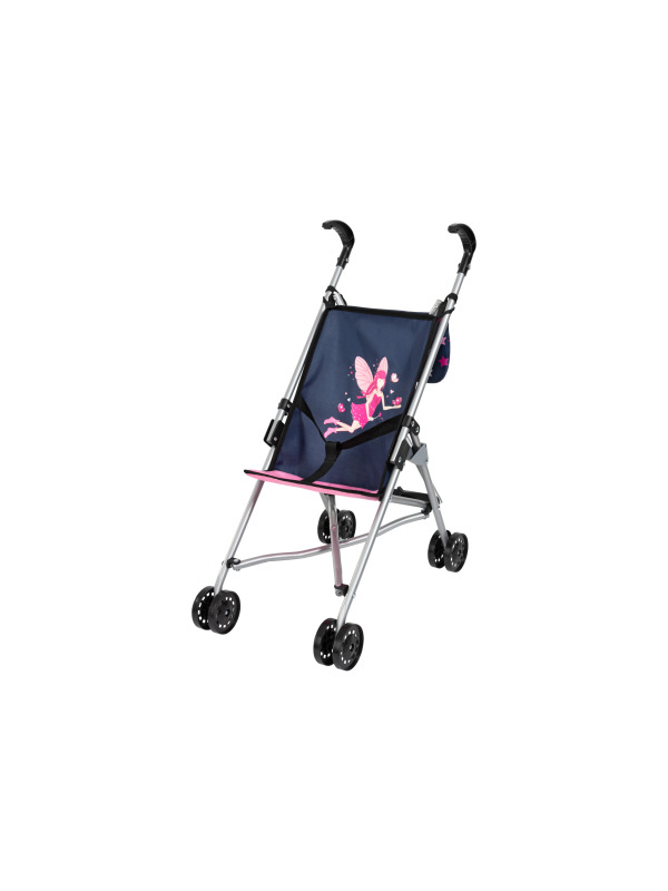 Bayer Design Kočárek pro panenky s taškou (modrá)