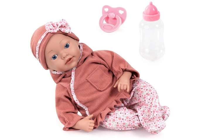 Panenka Bayer Design Reborn s doplňky 38 cm