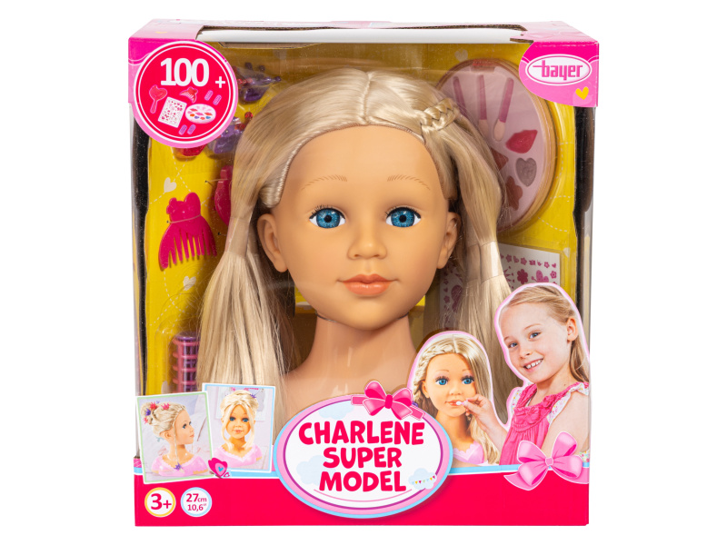 Bayer Design Česací hlava Charlene Super Model (blond)