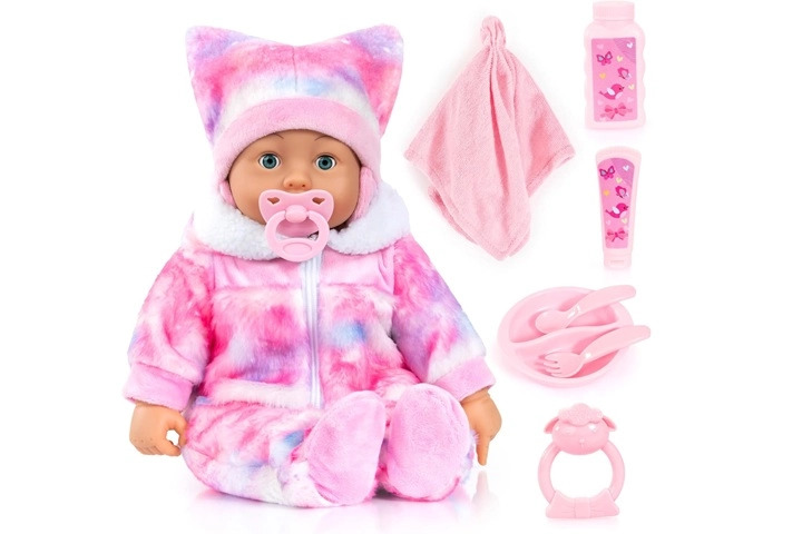 Interaktivní panenka Bayer Baby Bambolina 46 cm