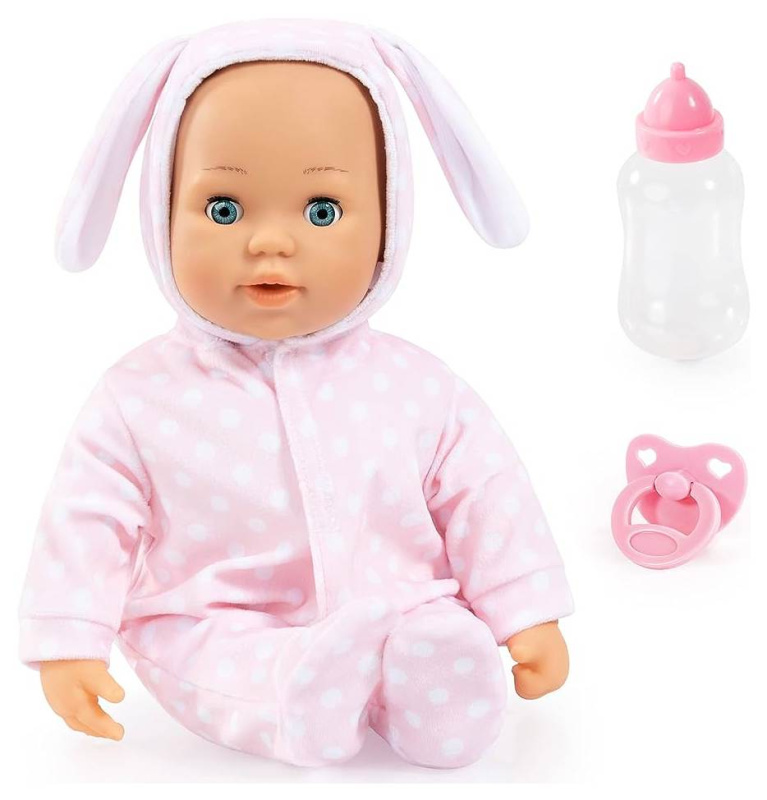 Bayer Design Panenka Anna First Words, 38 cm (světle růžová)