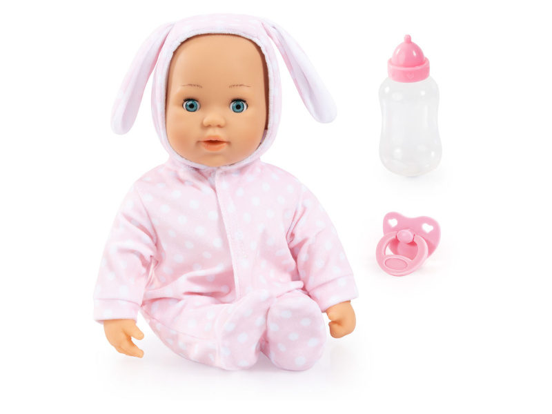 Bayer Design Panenka Anna First Words, 38 cm (světle růžová)