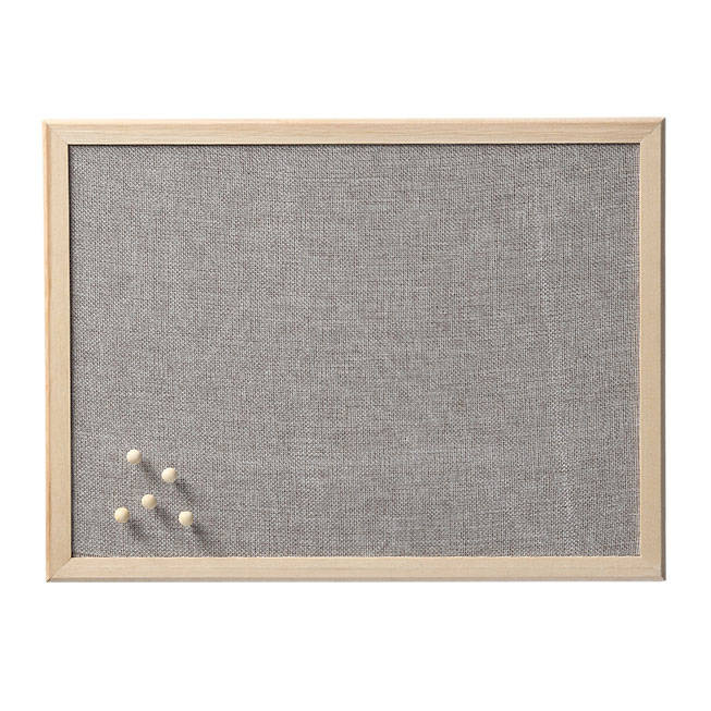 Tabule, 30 x 40 cm, len, ZELLER šedá