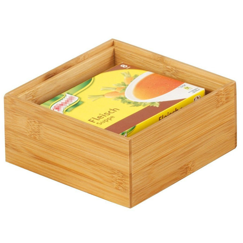 Úložný box z bambusu, ZELLER 13330 hnědý