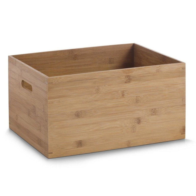 Multifunkční organizér pro uchovávání, bambus, 30 x 21 x 40, ZELLER 13342 hnědá