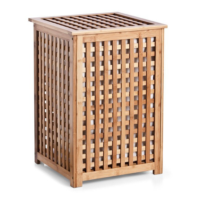 Koš na prádlo BAMBOO, ZELLER 13438 hnědý