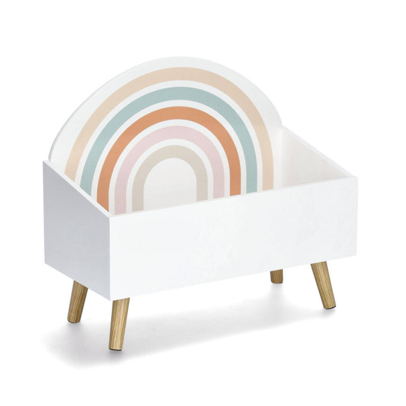 Zeller Box na hračky RAINBOW, MDF + borovice vícebarevná