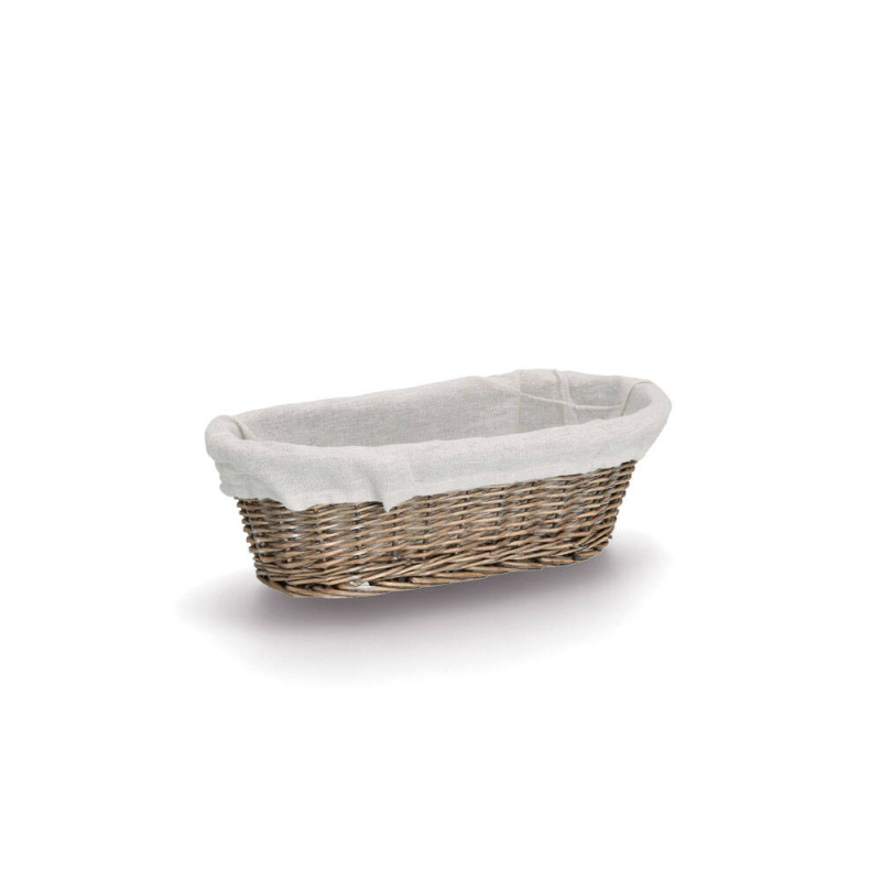 Zeller Proutěný košík na pečivo, 33 x 14 x 10 cm, béžový béžová