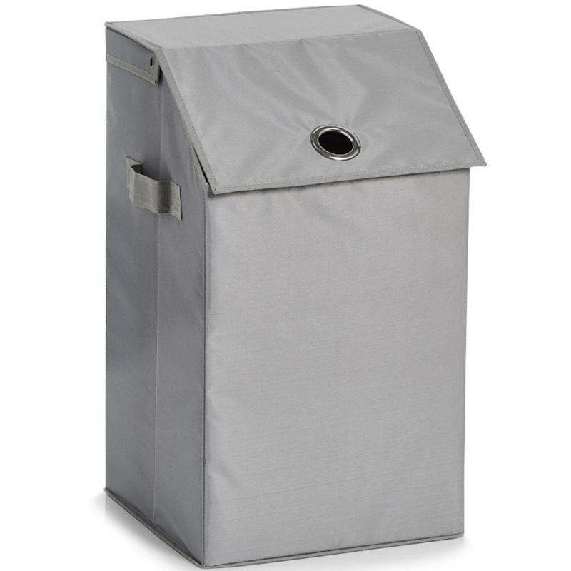 Koš na prádlo LAUNDRY, šedý, ZELLER 14267 šedá