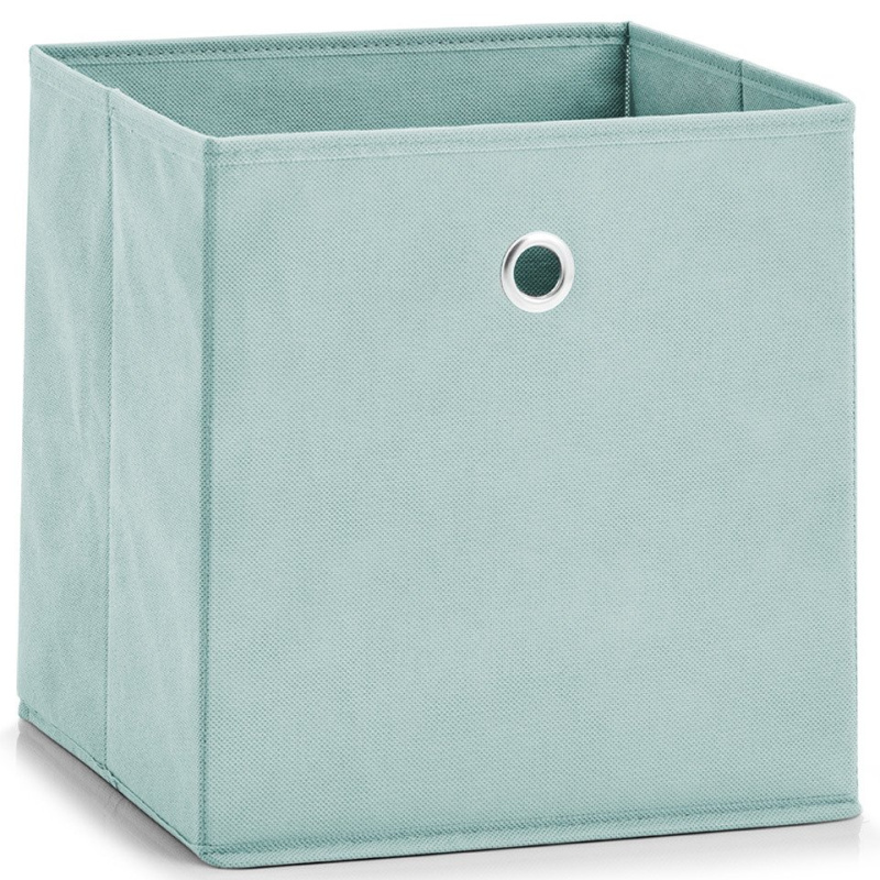 Zeller Úložný box, světle modrá barva, 28 x 28 cm 14421 mořská modrá