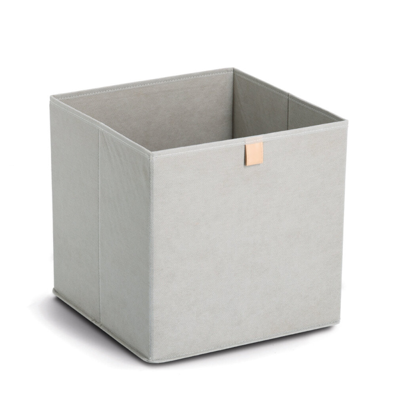 Zeller Úložný box STORAGE, 32 × 32 × 32 cm, šedý šedá