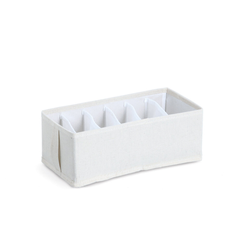 Zeller Organizér na spodní prádlo NOMAD s přihrádkami, 30 × 15 × 11 cm béžová
