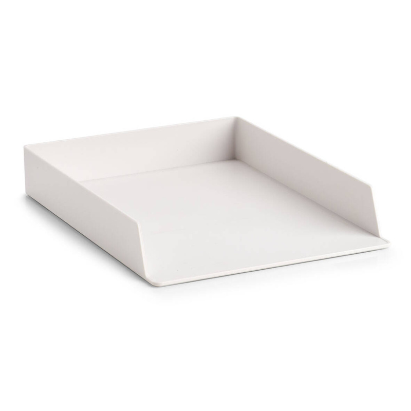 Zeller Plastový tácek na doklady, 24 x 32,5 cm bílá