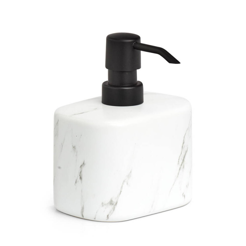 Zeller Keramický dávkovač mýdla MARBLE bílý