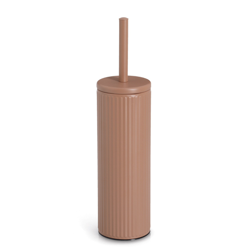 Zeller WC kartáč BRASS TONE, Ø 9,7 cm, hnědý hnědý