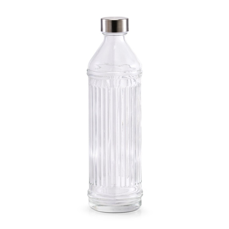Skleněná láhev na vodu, 970 ml, ZELLER transparentní