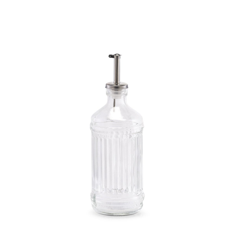 Dávkovač oleje a octa, 500 ml, sklo, ZELLER transparentní