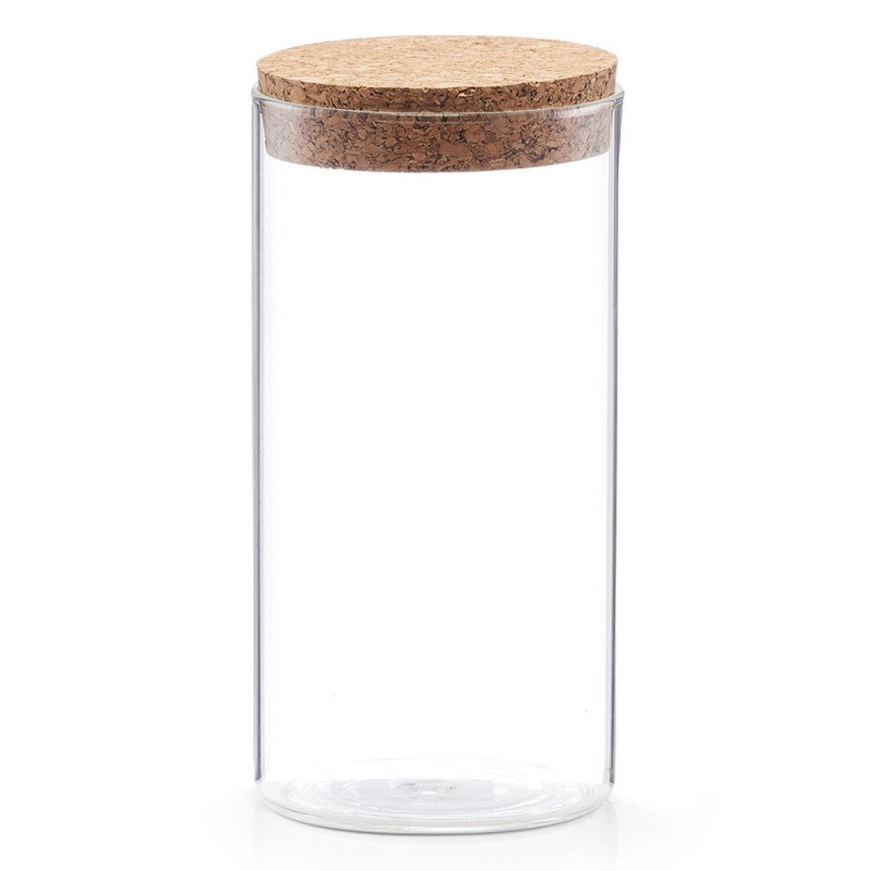 Skleněná nádoba pro skladování sypkých produktů, kuchyňská nádoba - 550 ml, ZELLER transparentní