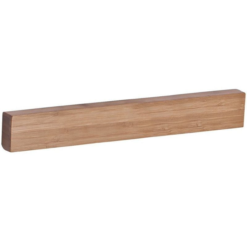 Magnetický držák na nože, 100% bambus, ZELLER 24566 hnědá
