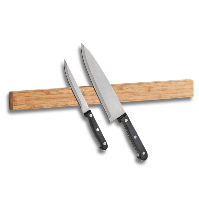 Magnetický držák na nože, BAMBOO, ZELLER 24567 hnědá