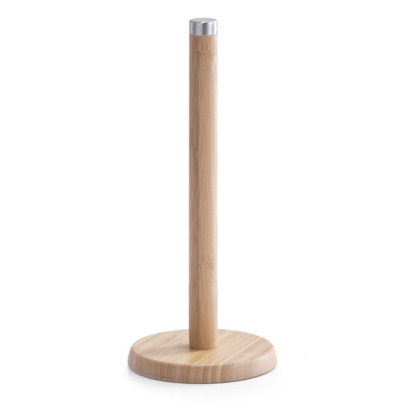 Stojan na papírové ručníky BAMBOO, ZELLER barva hnědá 25283 hnědý