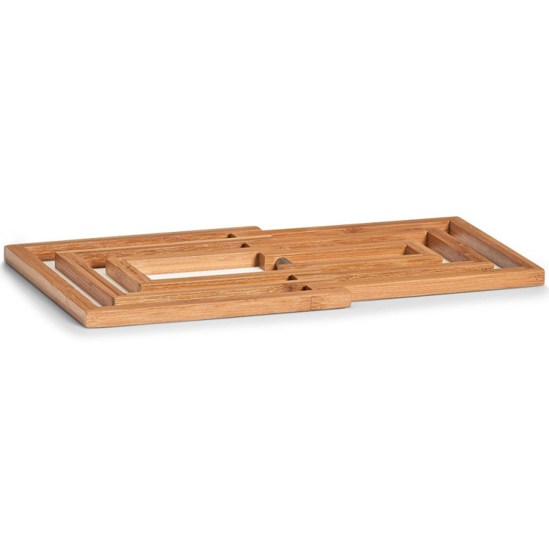 Podložka pod kastrol TRIVET, bambusová, ZELLER 25301 hnědý