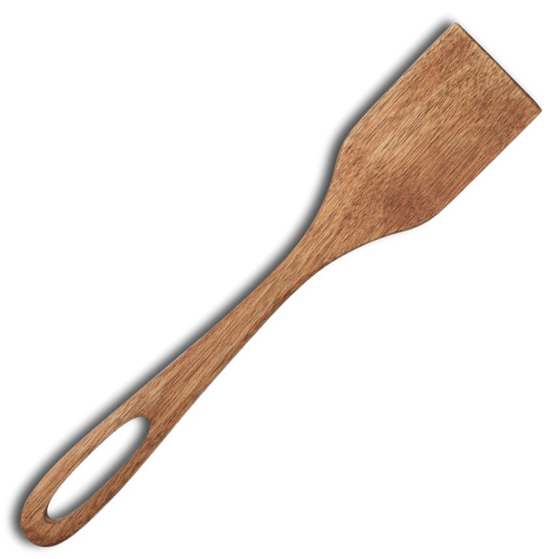 Dřevěná kuchyňská lopatka, akátové dřevo, 33 x 6 cm, ZELLER hnědý