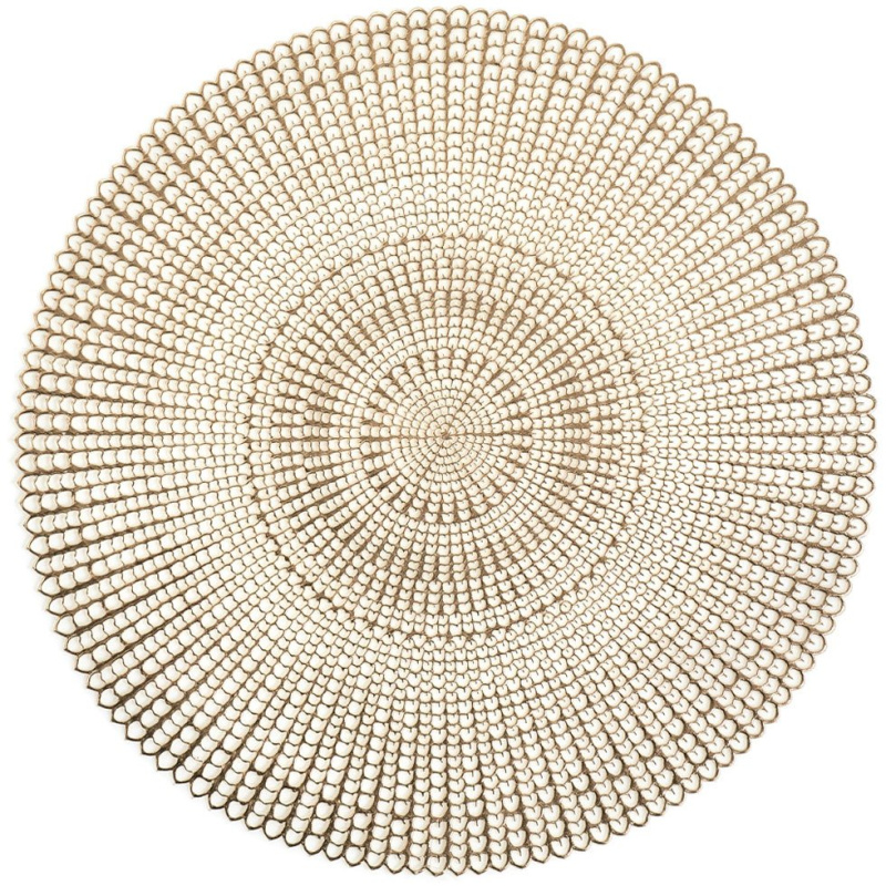 Zlaté prostírání na jídelní stůl, 41 cm, ZELLER 26818 zlatá