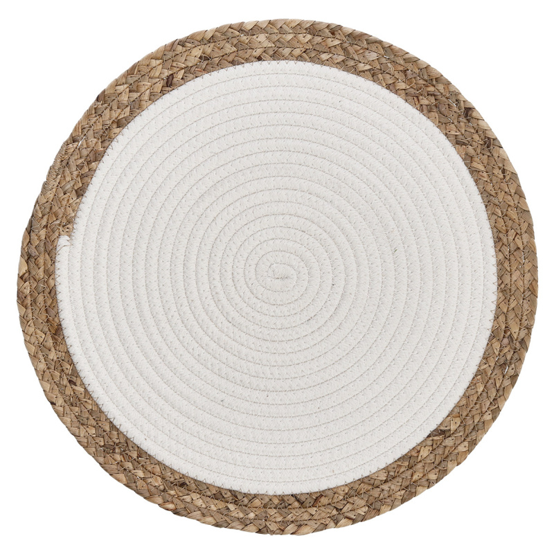 Prostírání BOHO KITCHEN, bavlněné, Ø 38 cm, ZELLER béžová